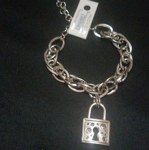 Lock Charm Bracelet
